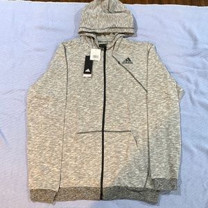Brand New! Adidas Cross-Up Full Zip Hoodie